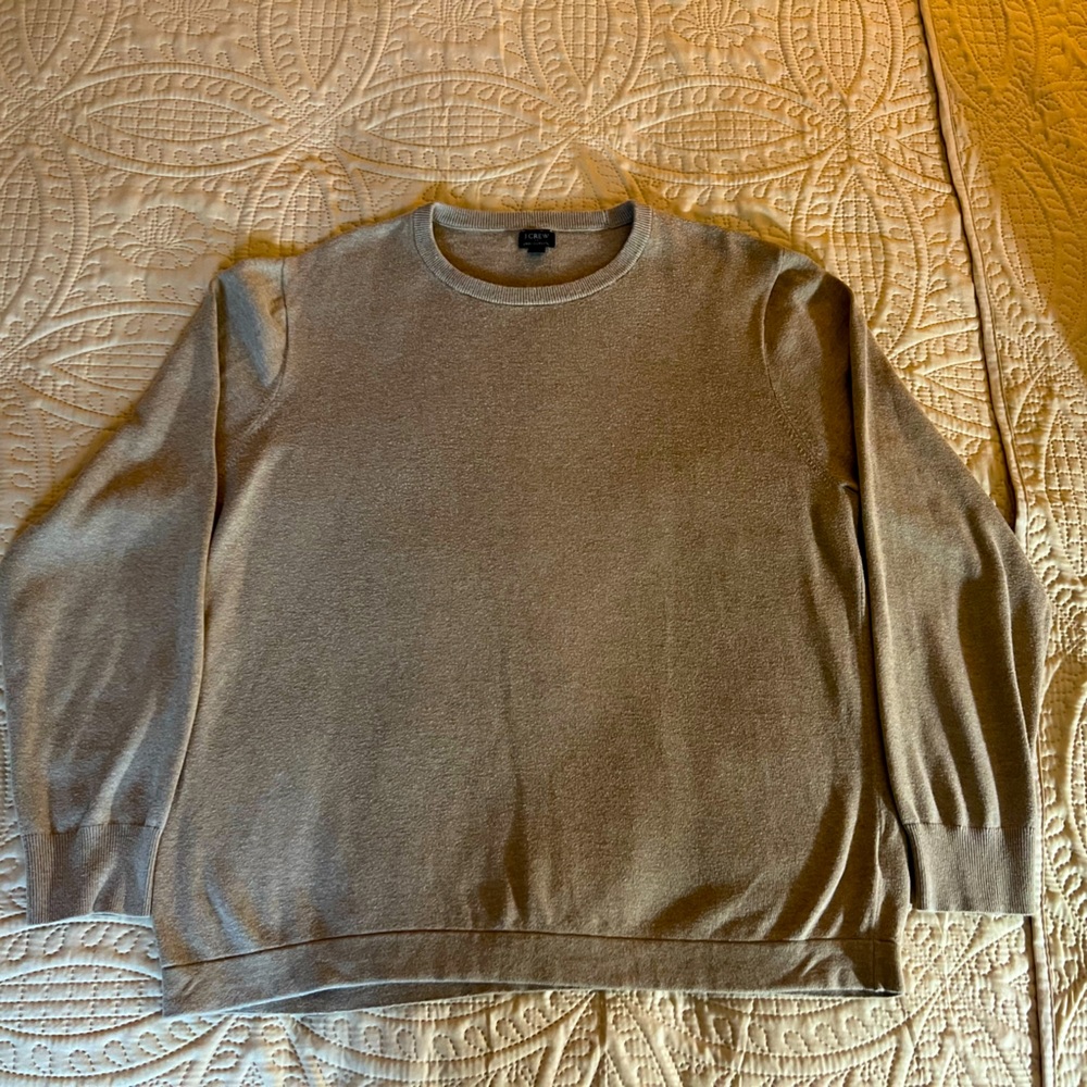 J.Crew cotton crewneck sweater size XL